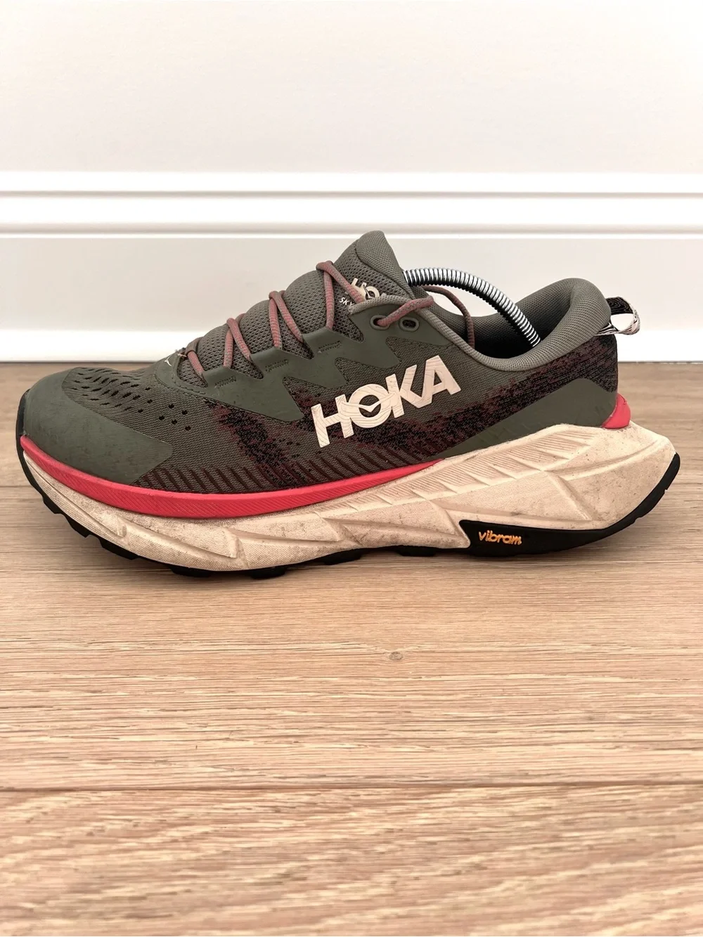 HOKA One One Skyline Float X Slate/Oak Milk Men’s US Size 9.5D Shoe